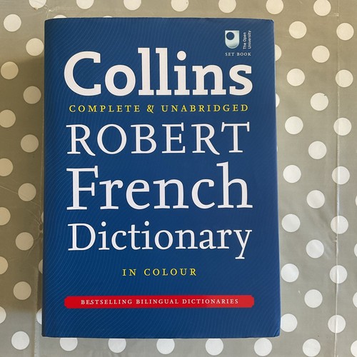 Collins robert compete - robert, french