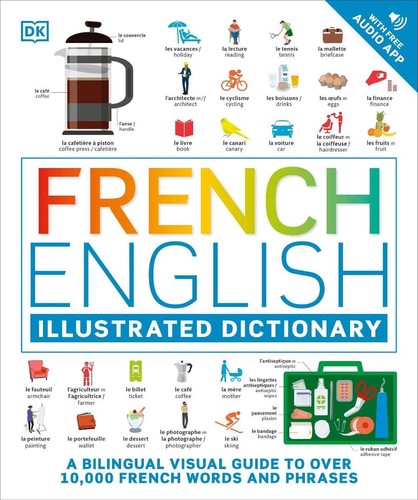 French english illustrated - english,